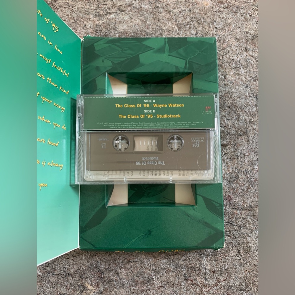 vintage The Class of '95 Wayne Watson cassette tape